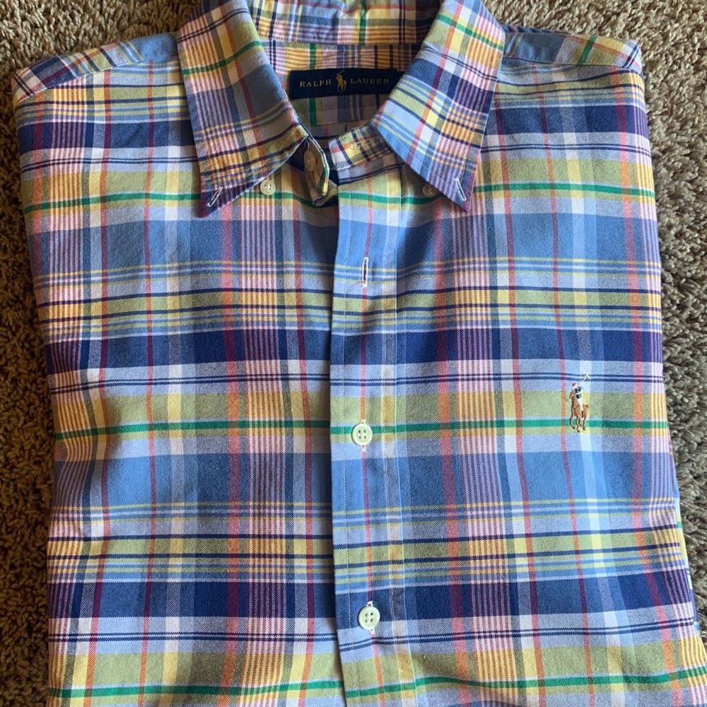 Ralph Lauren Polo Plaid Multi Color